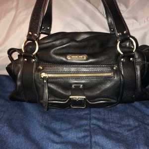 Michael Kors Black Leather Purse